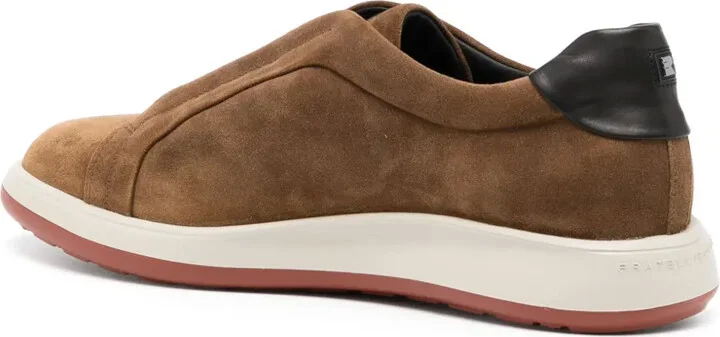 Suede Low Top Trainer - Image 3