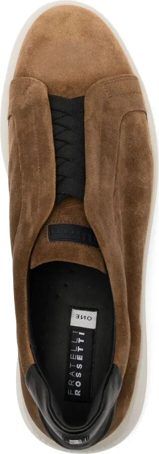 Suede Low Top Trainer - Image 4