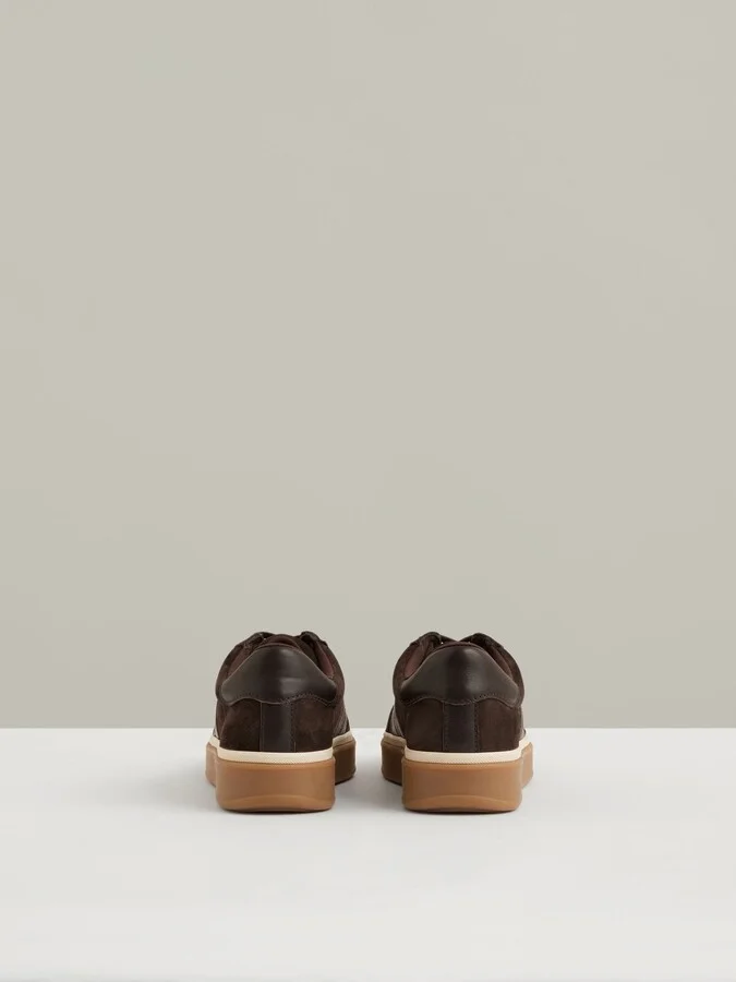 Suede Low-top Trainers - Image 4
