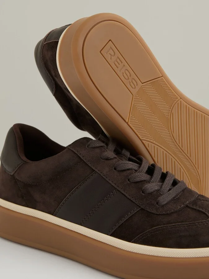 Suede Low-top Trainers - Image 5