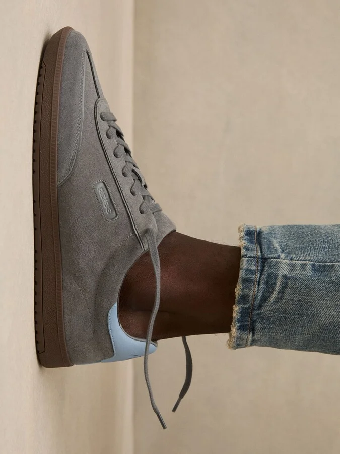 Suede Low-top Trainers - Image 2
