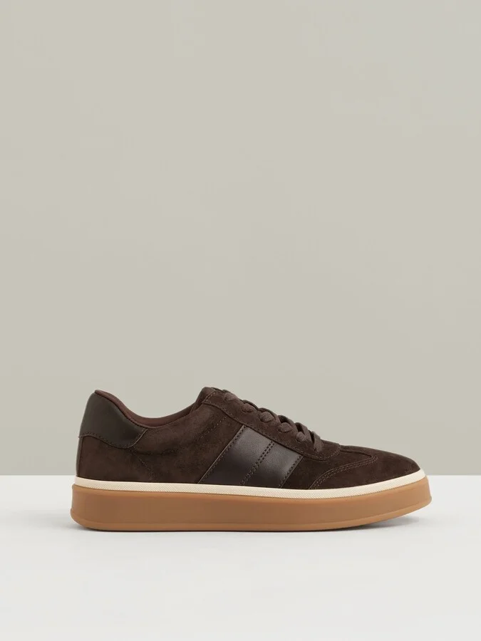 Suede Low-top Trainers