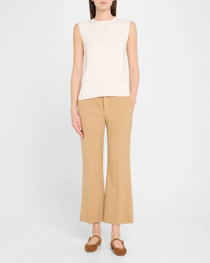 Suede Mary Jane Ballerina Flats - Image 4