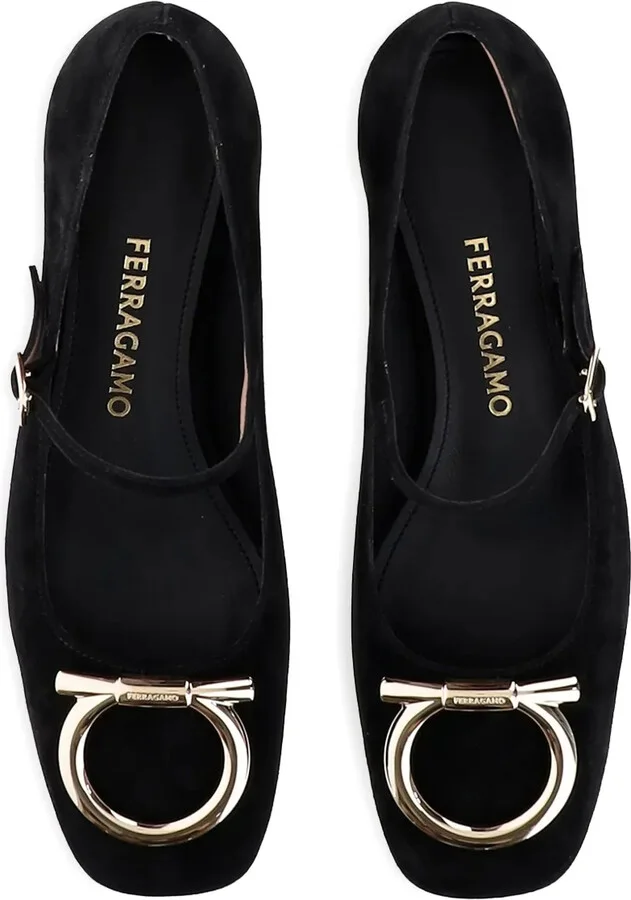 suede Mary Jane ballet flats - Image 4