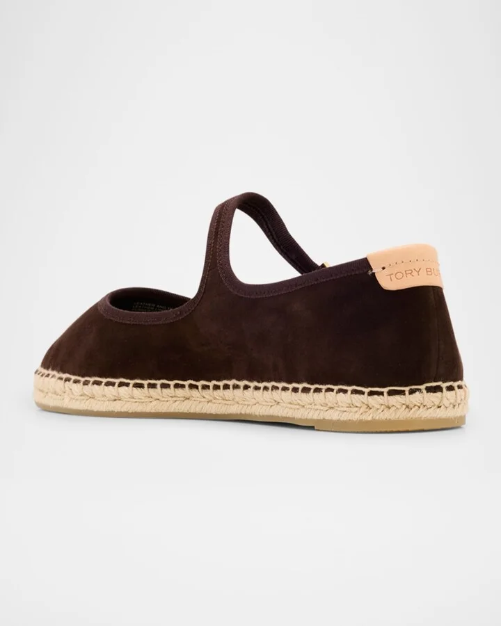 Suede Mary Jane Espadrilles - Image 3