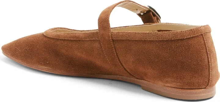 Suede Mary Jane Flat - Image 2