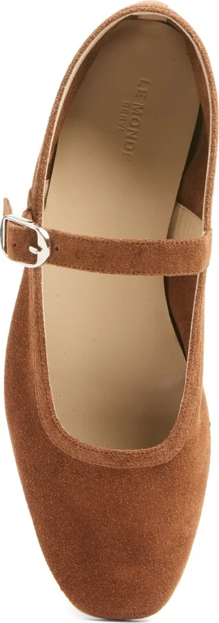 Suede Mary Jane Flat - Image 5