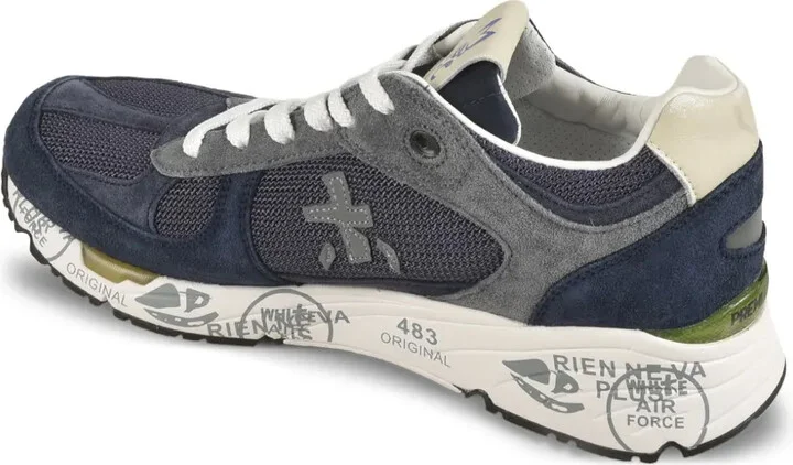Suede-Mesh Sneakers - Image 3