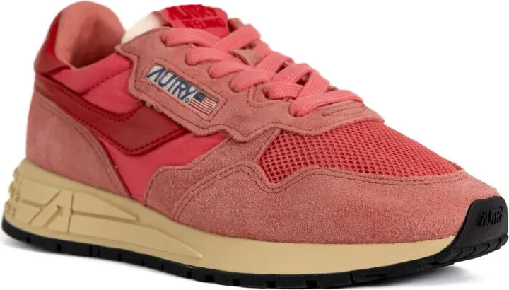 Suede-Mesh Sneakers - Image 2