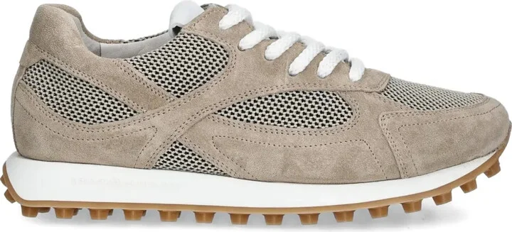 Suede Mesh Sneakers