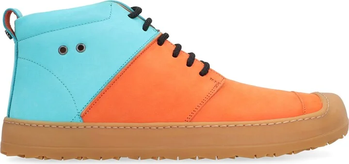 Suede Mid-top Sneakers - Image 2