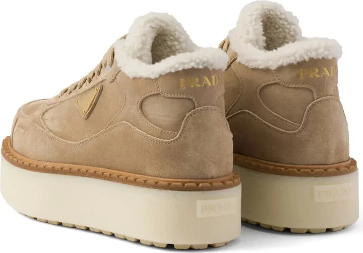 Suede Mid-Top Sneakers - Image 3
