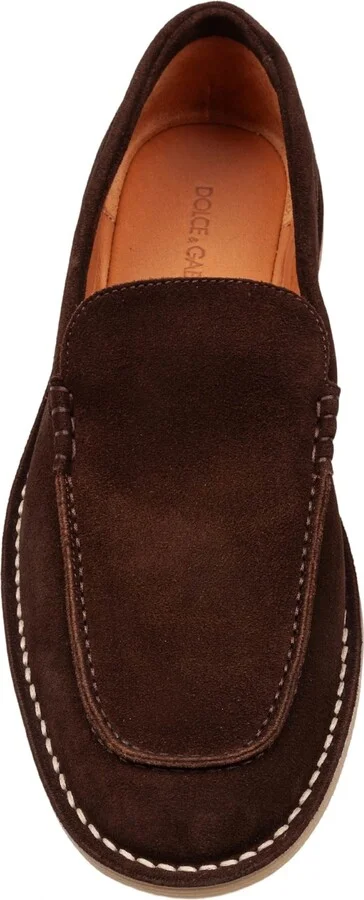 Suede Moccasin Brown Color - Image 3