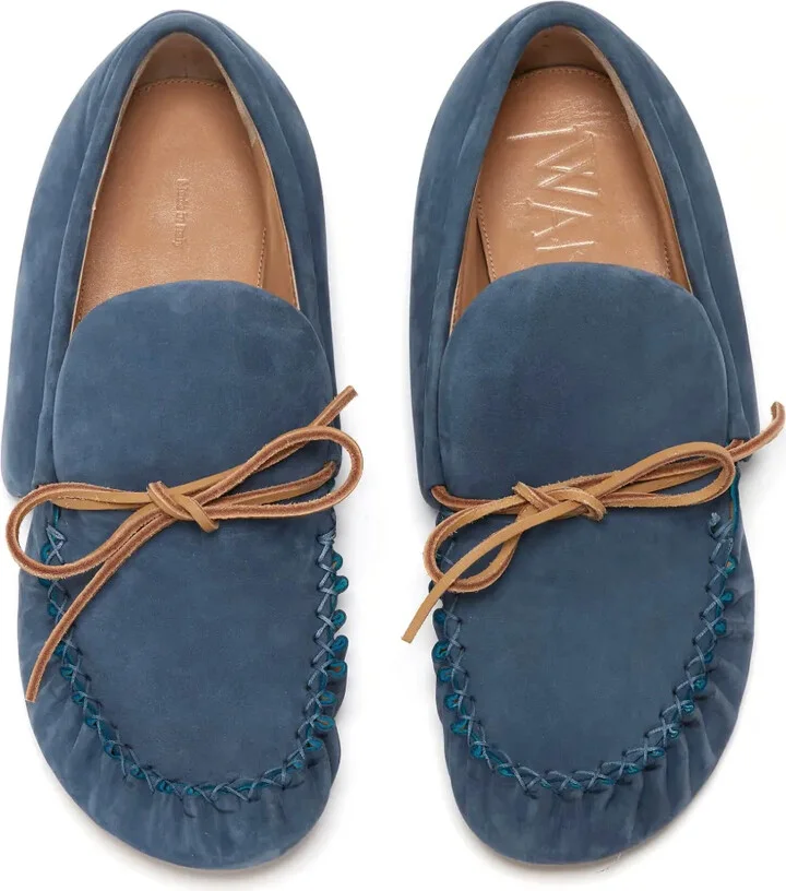 Suede Moccasin Loafers - Image 4