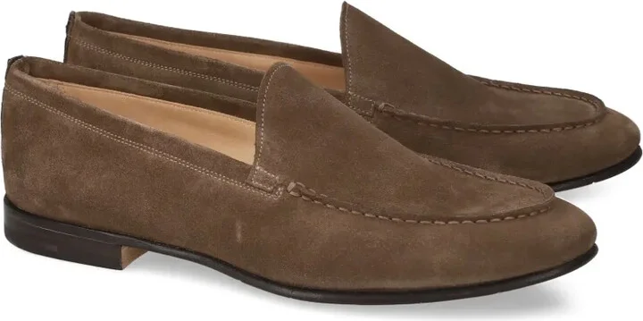Suede Moccasin Loafers - Image 2