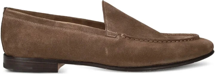 Suede Moccasin Loafers