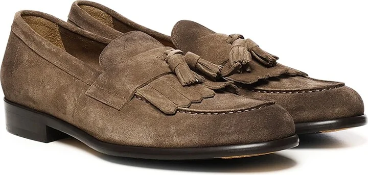 Suede Moccasin With Tassels And Fringe - Image 3