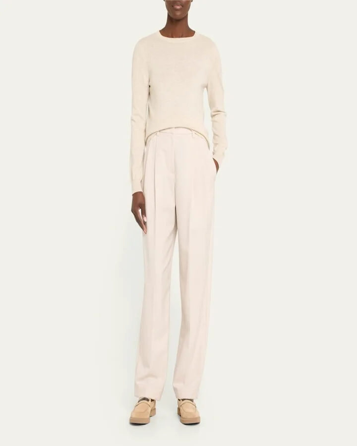 Suede Monili Penny Loafers - Image 4