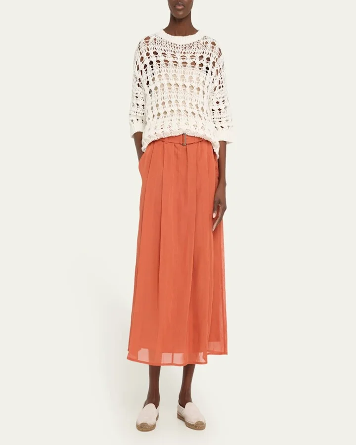Suede Monili Slip-On Espadrilles - Image 7