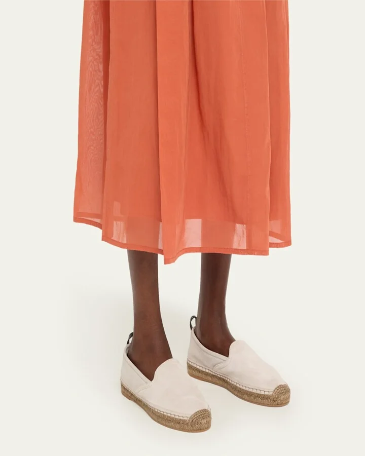 Suede Monili Slip-On Espadrilles - Image 10