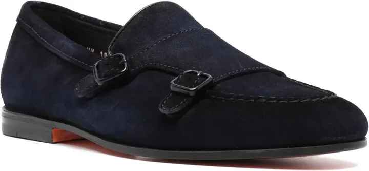 Suede Monk Shoes - Image 2