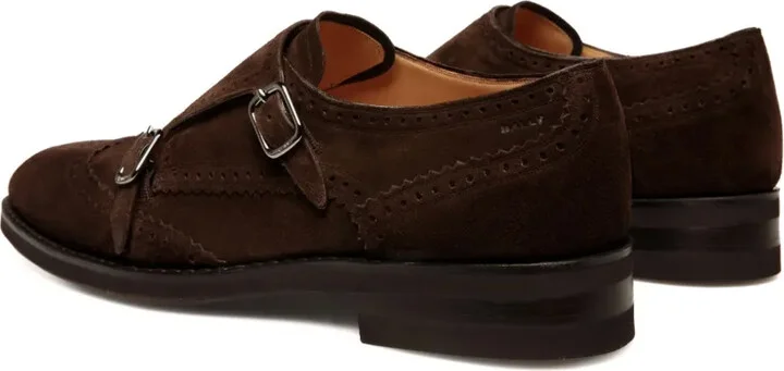 Suede Monk Shoes - Image 3