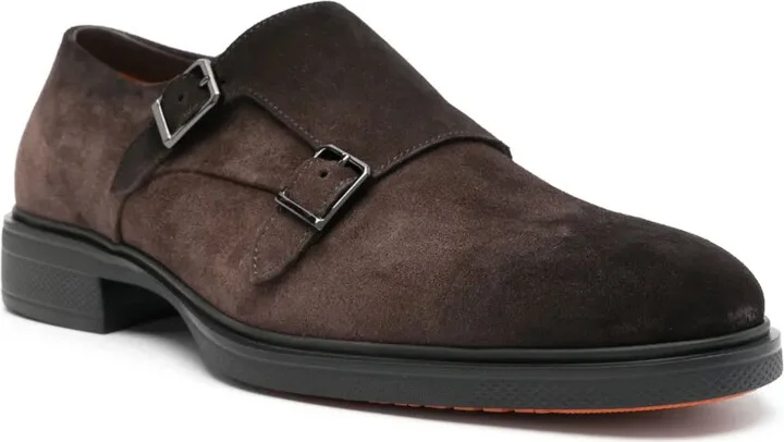 Suede Monk Shoes - Image 2