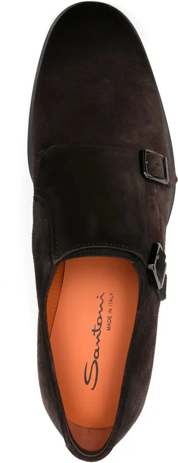 Suede Monk Shoes - Image 4