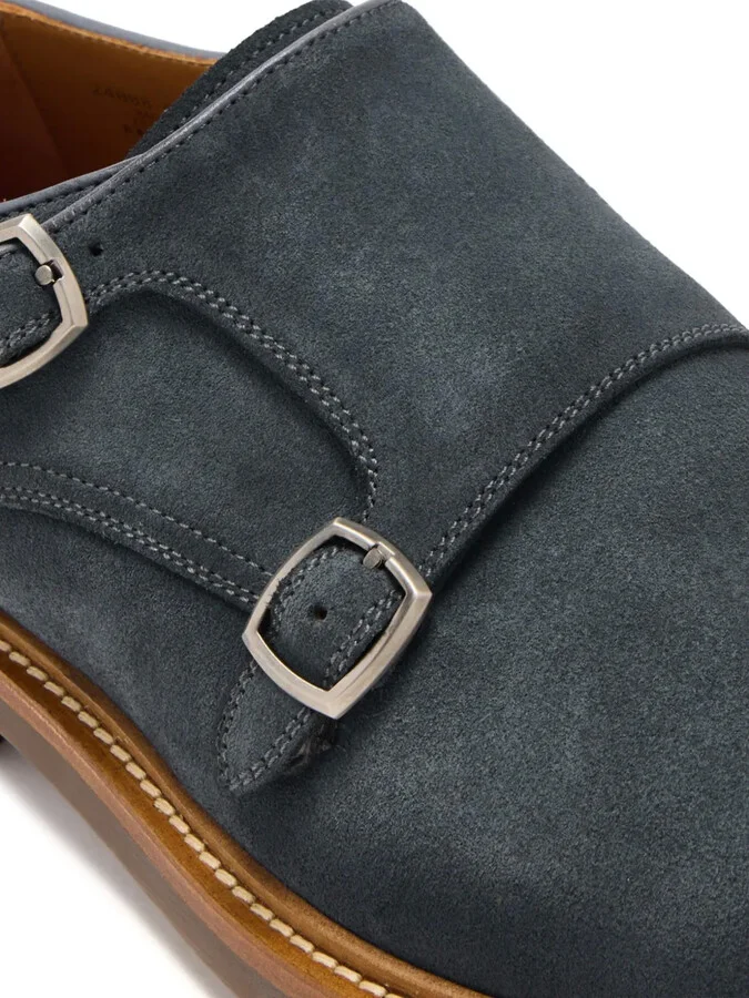 Suede Monk Shoes - Image 4