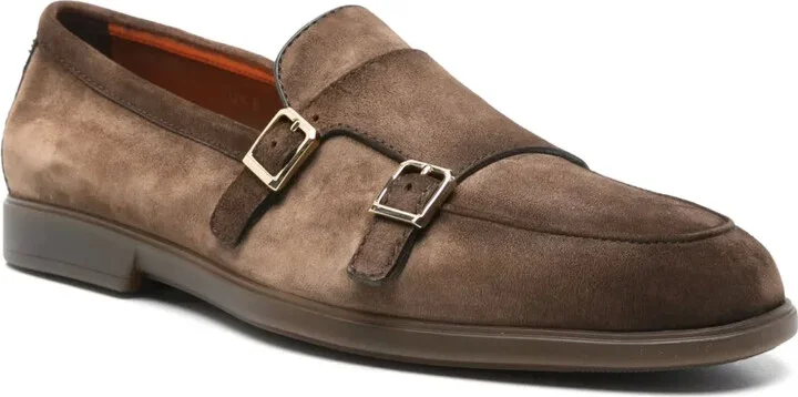 Suede Monk Shoes - Image 2