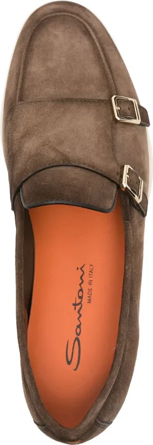 Suede Monk Shoes - Image 4