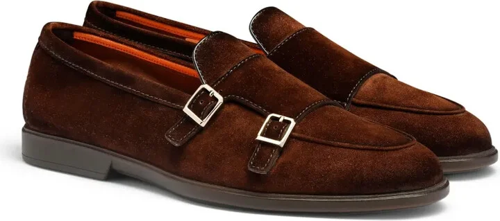 Suede Monk Shoes - Image 2