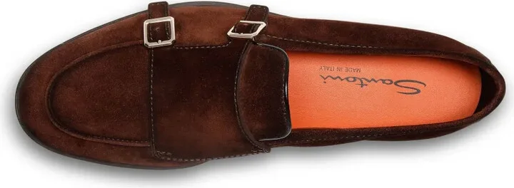 Suede Monk Shoes - Image 3