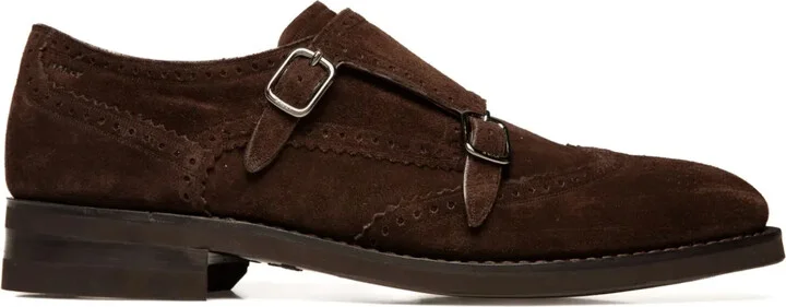 Suede Monk Shoes