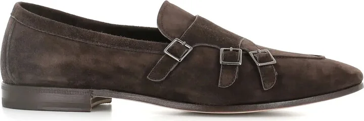 suede Monk shoes