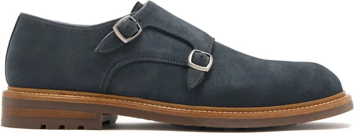Suede Monk Shoes