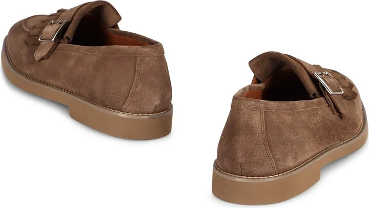 Suede Monk-strap Shoes - Image 4