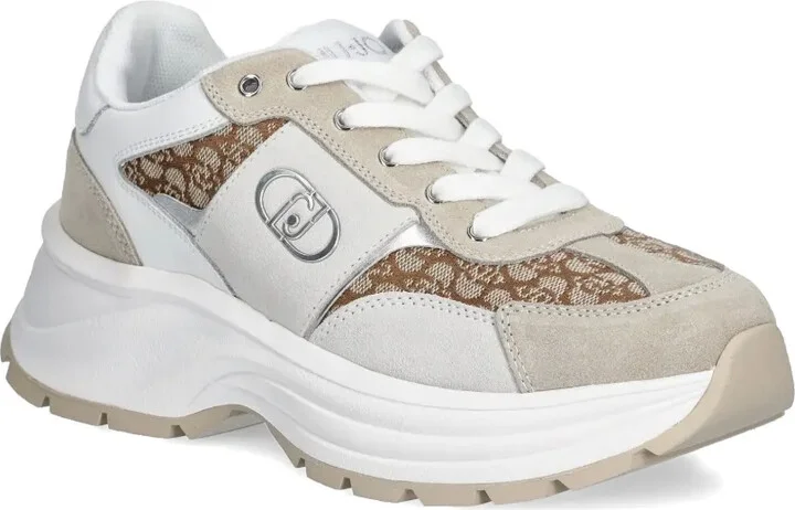 Suede Monogram Sneakers - Image 2