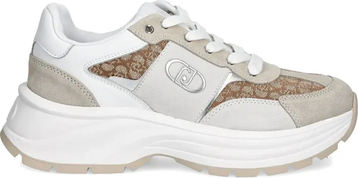 Suede Monogram Sneakers