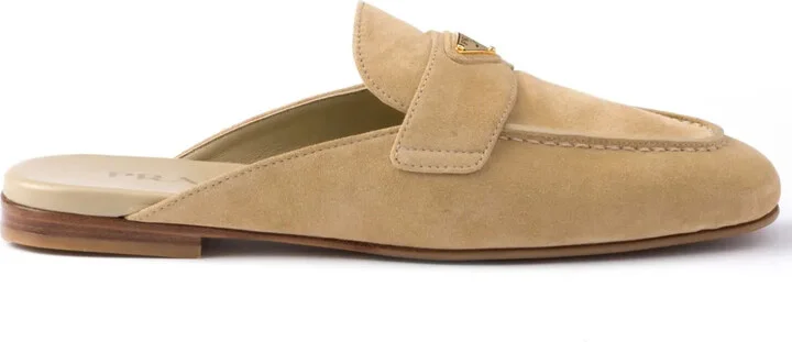 Suede Mules