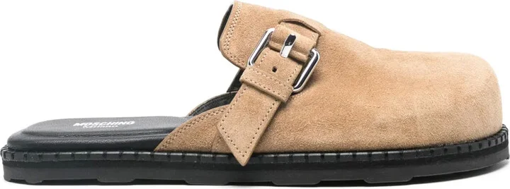 Suede Mules