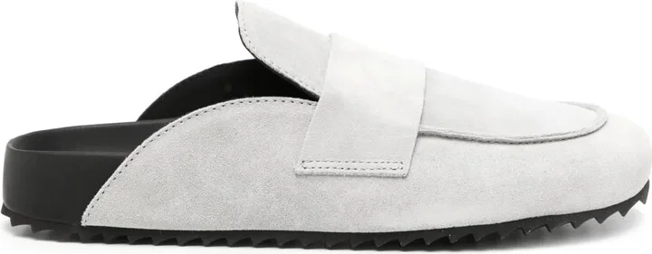 Suede Mules