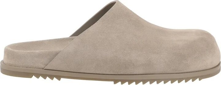 Suede Mules