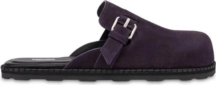 Suede Mules