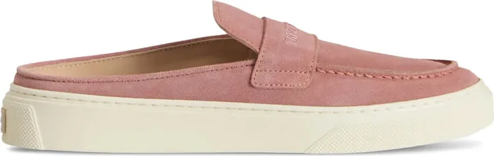 Suede Mules