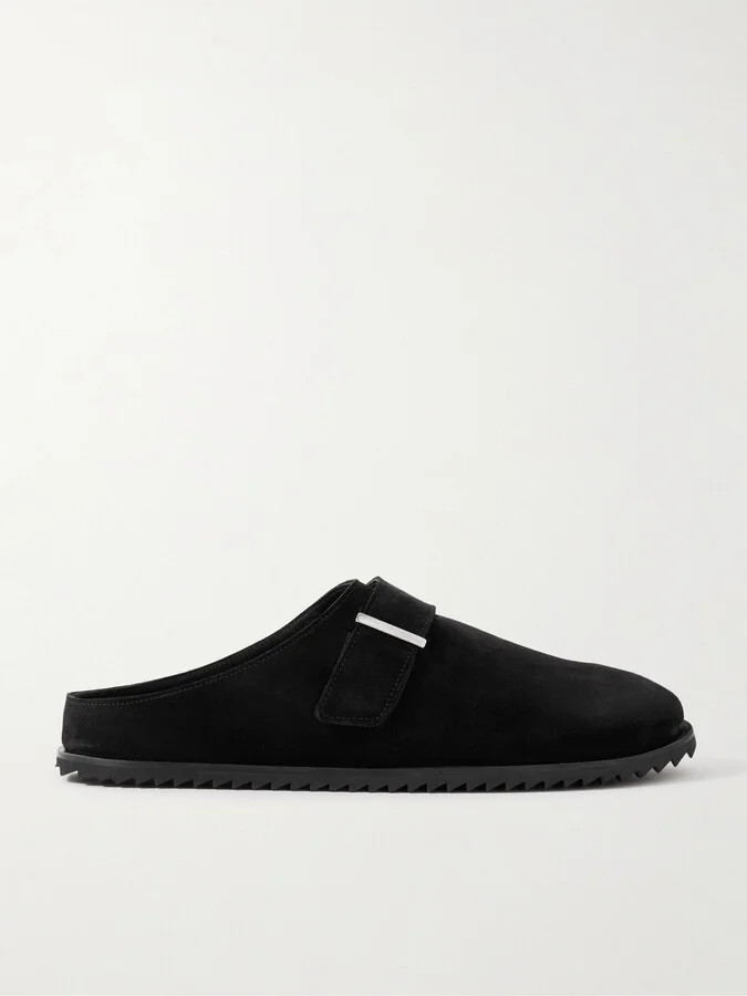 Suede Mules