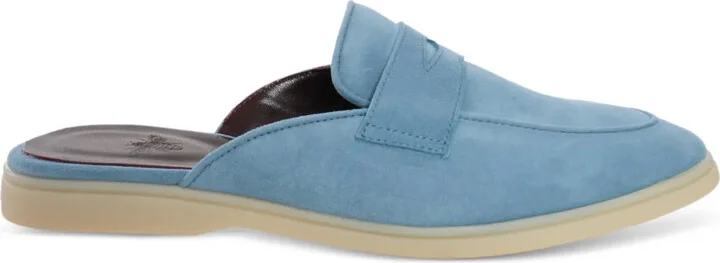 Suede Mules