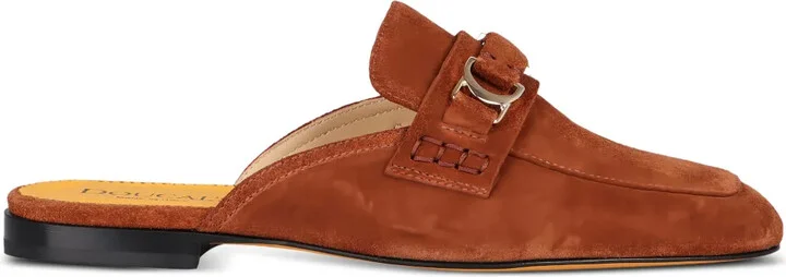 Suede Mules