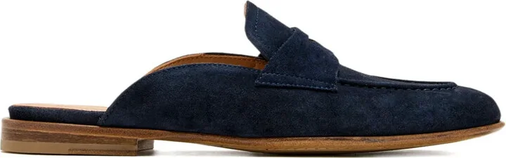 Suede Mules