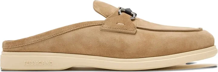 Suede Mules